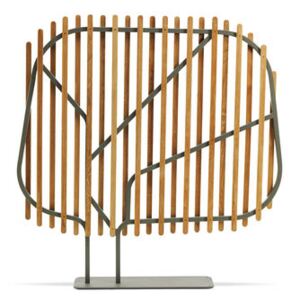 Clostra Folding screen - / L 145 x H 145 cm by Ethimo Natural wood
