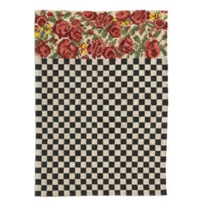 Oaxaca Outdoor rug - / Hand-woven - 170 x 240 cm by Nanimarquina White/Black