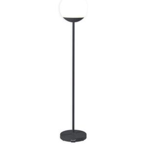 Mooon! LED Wireless floor lamp - / H 134 cm - Bluetooth by Fermob Black