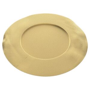 Sitges Placemat - / Brass - Ø 33 cm by Alessi Gold