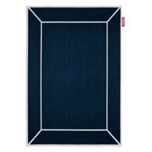 Carpretty Frame Outdoor rug - / 200 x 290 cm - Woven polypropylene by Fatboy Blue