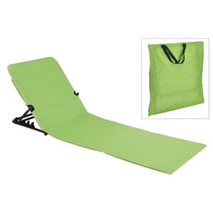 HI 423982 Foldable Beach Mat Chair PVC Green