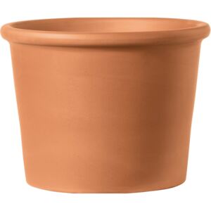 Terracotta Border Cylinder Pot 18cm