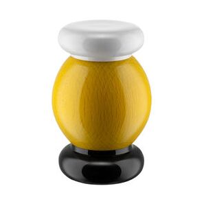 / By Ettore Sottsass - H 11 cm Spice mill - / Alessi 100 Values ​​Collection by Alessi Yellow