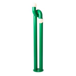 Modulation Floor lamp - / H 184 cm - Steel by Axel Chay Green
