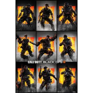 Poster Call Of Duty – Black Ops 4 - Characters, (61 x 91.5 cm)