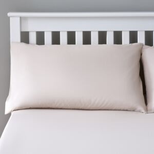 The Willow Manor Easy Care Percale Housewife Pillowcase Pair - White