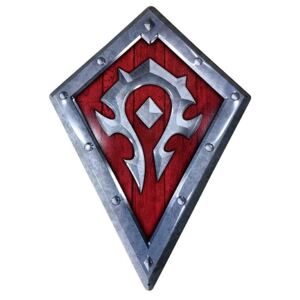 Metal sign World of Warcraft - Horde Shield, ( x cm)
