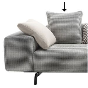 Sofa accessory - / 48 x 48 cm by Kartell Black