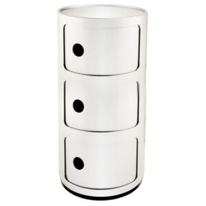 Componibili Storage - 3 elements by Kartell White