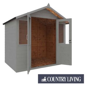 Country Living Flintham 7 x 5 Traditional Summerhouse Painted + Installation - Thorpe Towers
