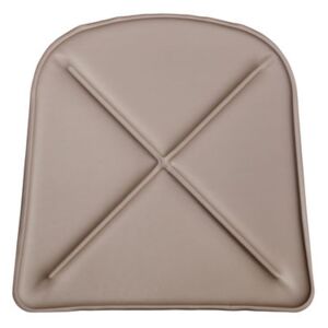 Seat cushion - Synthetic leather - For A chair & A56 armchair by Tolix Brown/Beige