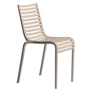 PIP-e Stacking chair - Plastic by Driade Beige