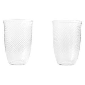 SC61 Glass - / Set of 2 - H 12 cm / 400 ml by &tradition Transparent