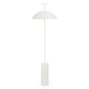 Geen-a Floor lamp - / Reading light - Steel / H 132 cm by Kartell White