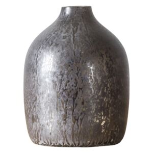 Renee Vase in Antique Silver, Small