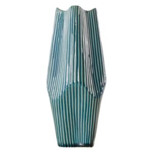 Cathcart Textured Blue Vase, Large