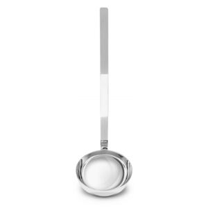 STILE BY PININFARINA SILVERPLATED LADLE - Mirror Polished