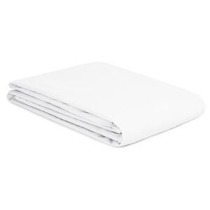 Duvet cover 260 x 240 cm - / 260 x 240 cm - Washed cotton percale by Au Printemps Paris White