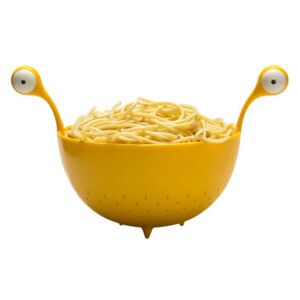 Spaghetti Monster Colander - / Ø 22 cm by Pa Design Yellow