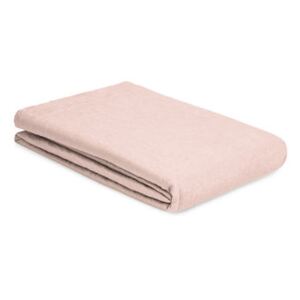 Flat sheet 270 x 310 cm - / 270 x 310 cm - Washed linen by Au Printemps Paris Pink