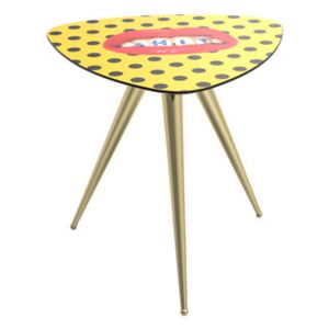 Toiletpaper - Shit End table - / 57 x 57 x H 48 cm by Seletti Multicoloured