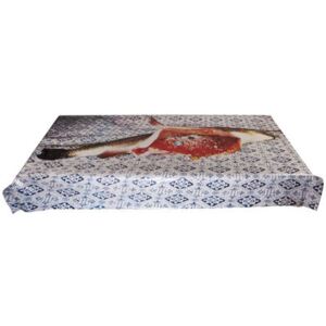 Toiletpaper - Fish Tablecloth by Seletti Multicoloured