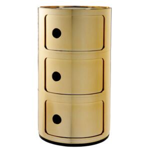 Componibili Storage by Kartell Gold