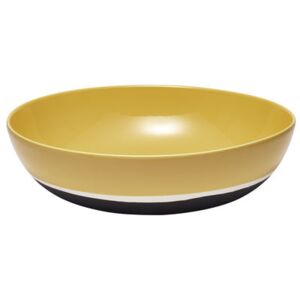 Sicilia Salad bowl - Large - Ø 33 cm by Maison Sarah Lavoine White/Yellow/Black