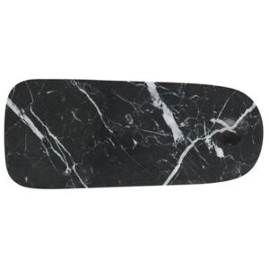 Pebble Small Chopping board - / Small - Marble by Normann Copenhagen Black