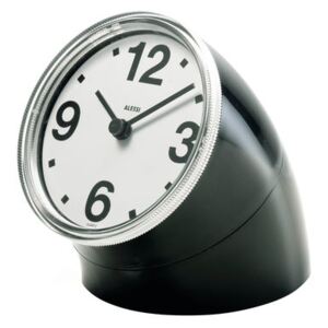 Cronotime Desk clock by Alessi Black