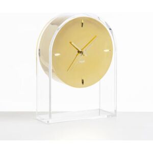 L'Air du temps Desk clock - / H 30 cm by Kartell Gold/Transparent