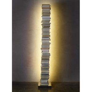 Ptolomeo Luce Luminous bookcase by Opinion Ciatti White