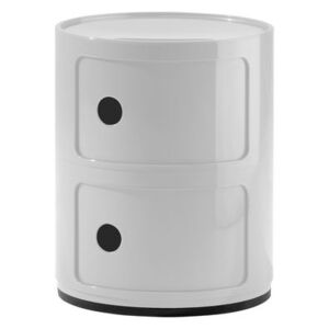 Componibili Storage - 2 elements by Kartell White
