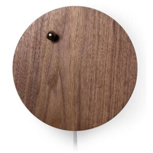 Story Clock - / Levitating ball by Flyte Natural wood