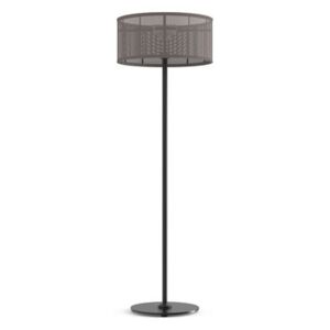La Lampe Padère LED Solar floorlamp - / Hybrid & connected - Solar charging + USB dock by Maiori Brown/Beige