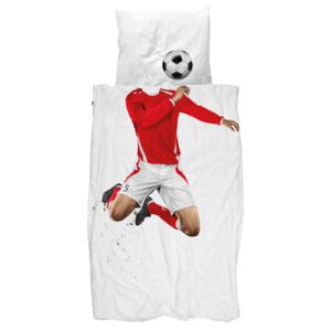 Soccer Champ Bedlinen set for 1 person - 135 x 200 cm by Snurk Multicoloured