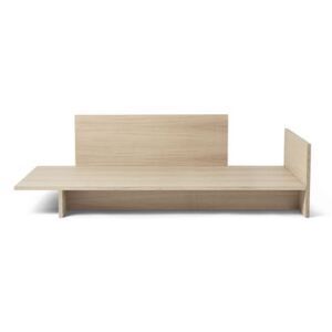 Kona Bed for 1 person - / 90 x 200 cm by Ferm Living Natural wood
