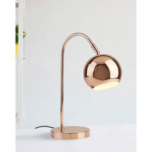 Copper Arc Table Lamp