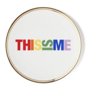 This is Me Dessert plate - / Ø 17 cm by Bitossi Home Multicoloured