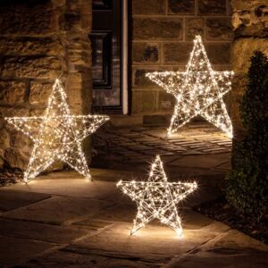 Outdoor LED Star Light Trio
