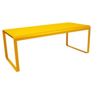 Bellevie Rectangular table by Fermob Yellow
