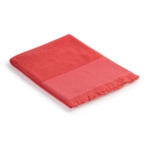 Fouta - / Bath towel - 93 x 165 cm - Cotton by Au Printemps Paris Pink/Orange