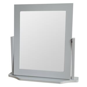 Square Dressing Table Mirror - Grey