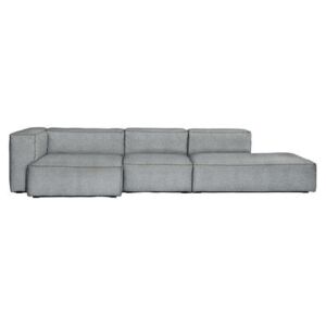 Soft Mags Corner sofa - / L 314 cm - Left armrest by Hay Grey