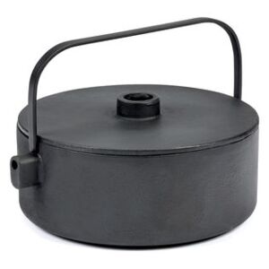 Collage Teapot - / Cast iron - 1.2 L by Serax Black