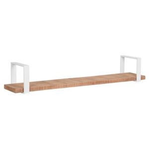 LABEL51 Wall Shelf Slam 120x23x20 cm XXL Wood/White