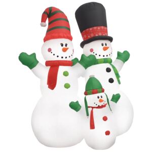 Christmas Inflatable Snowmen Santa Family LED IP44 240 cm
