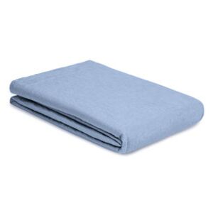 Flat sheet 240 x 310 cm - / 240 x 310 cm - Washed linen by Au Printemps Paris Blue