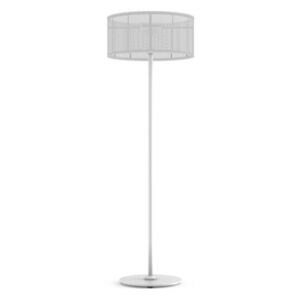 La Lampe Padère LED Solar floorlamp - / Hybrid & connected - Solar charging + USB dock by Maiori White